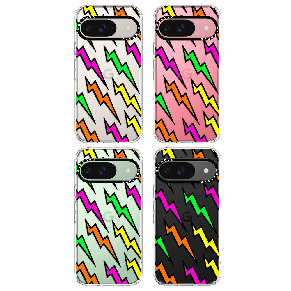 Colorful Lightning Phone Case - Google Pixel 9 Case