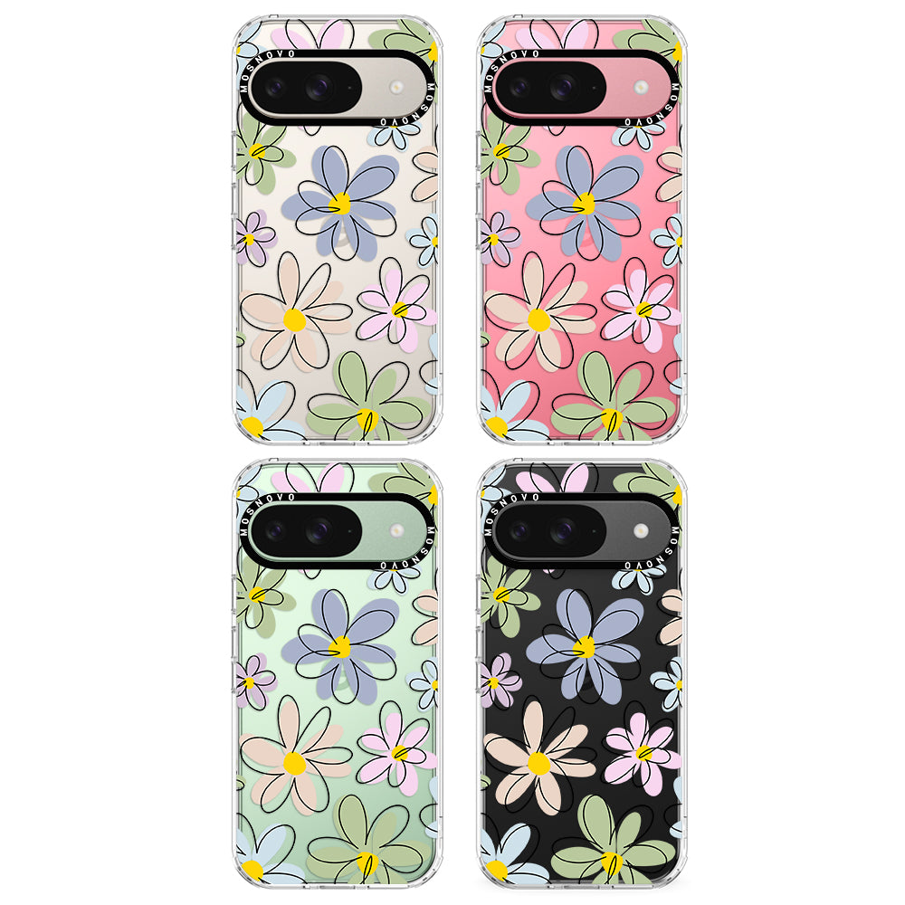 Linear Blooms Phone Case - Google Pixel 9 Case