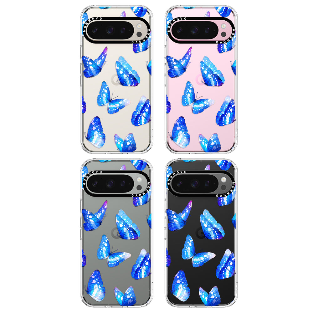 Blue Butterflies Phone Case - Google Pixel 9 Pro Case