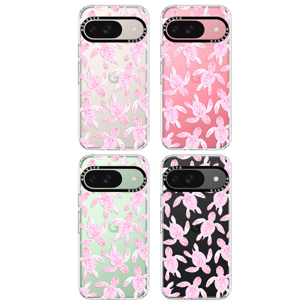 Pink Turtle Phone Case - Google Pixel 9 Case