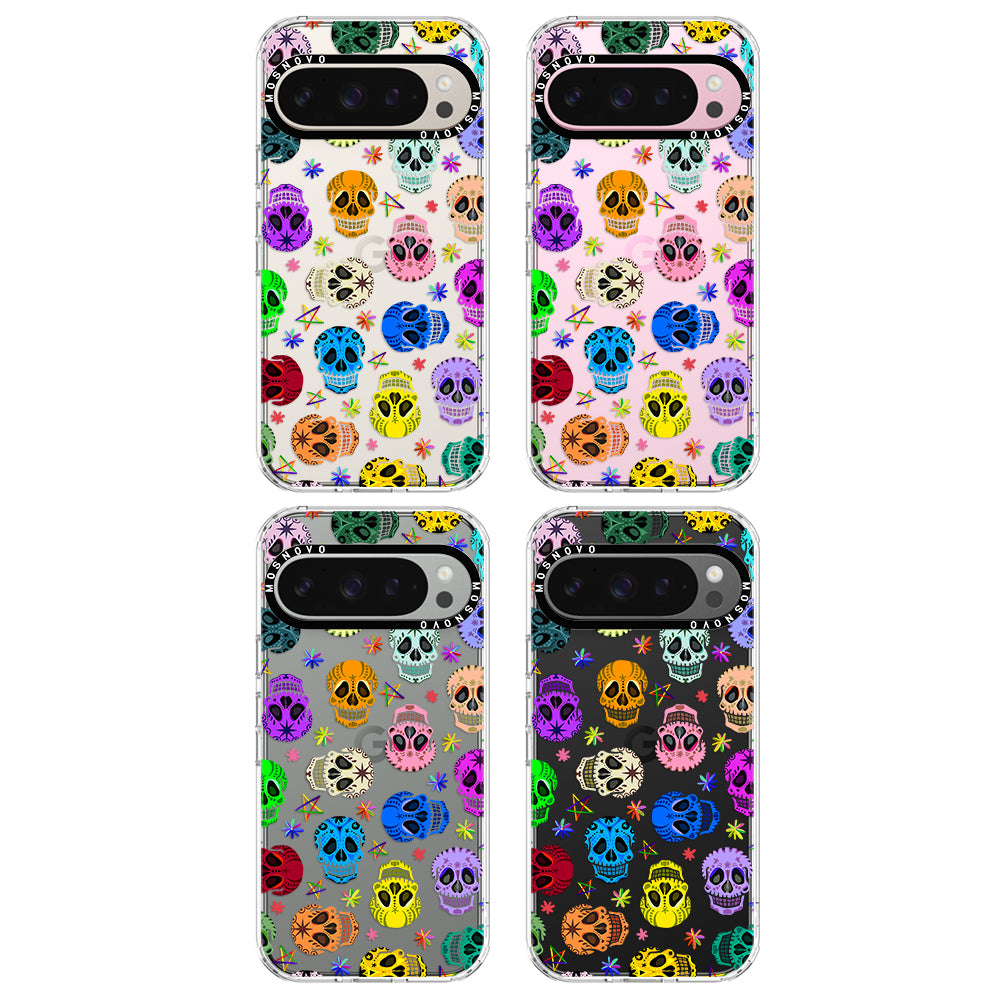 Sugar Skull Phone Case - Google Pixel 9 Pro Case