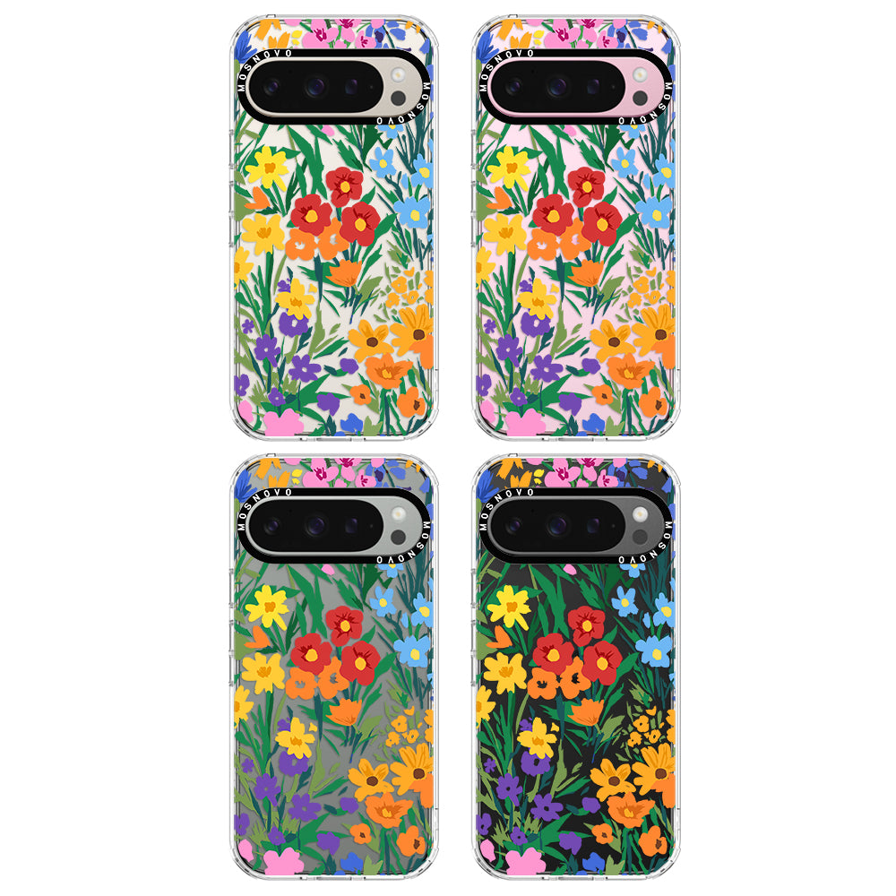 Spring Botanical Flower Phone Case - Google Pixel 9 Pro Case