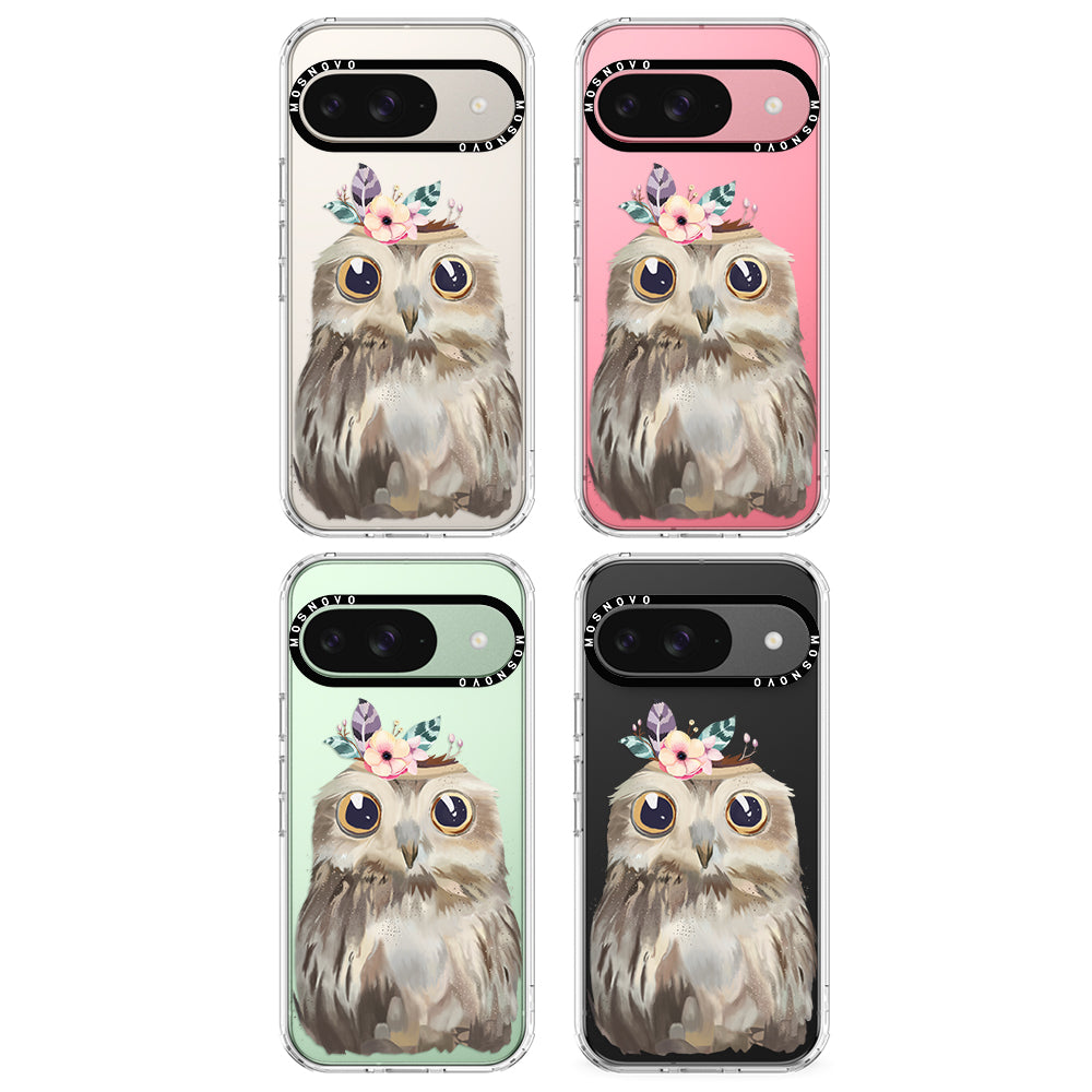 Cute Owl Phone Case - Google Pixel 9 Case