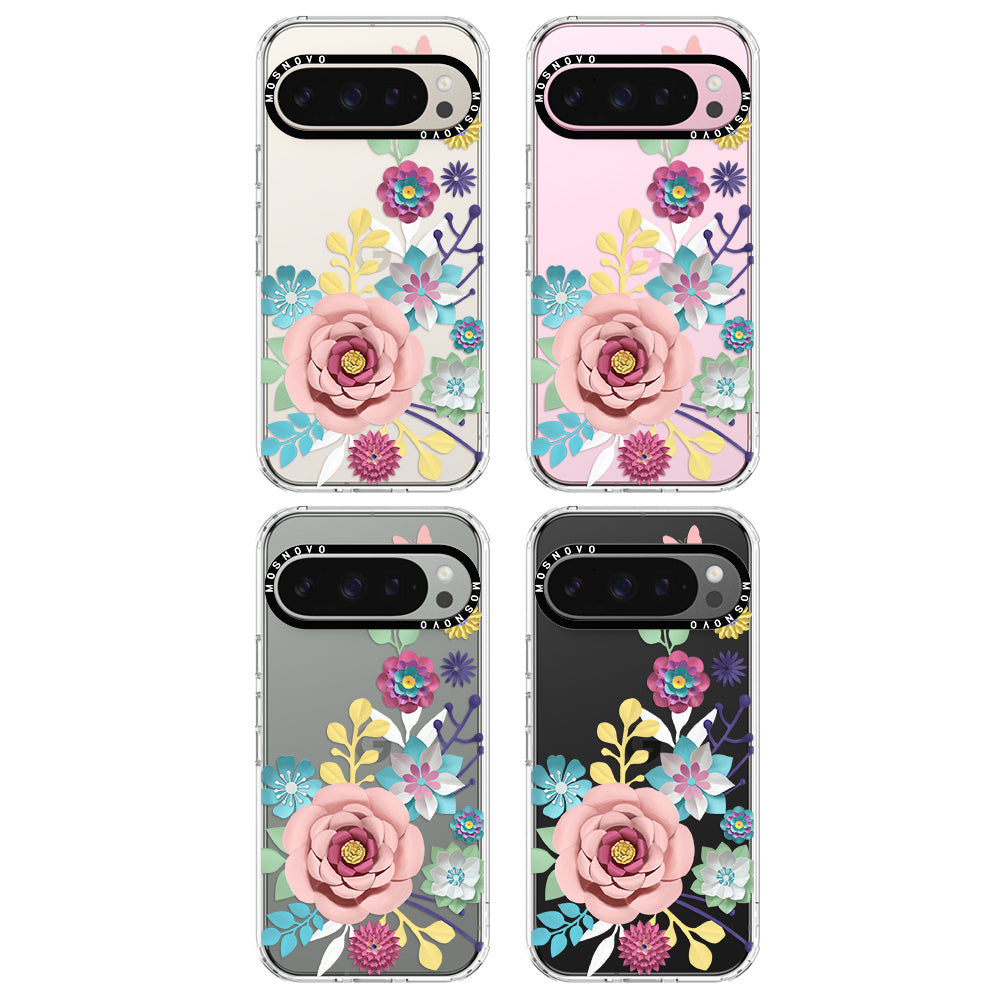 3D Floral Phone Case - Google Pixel 9 Pro Case