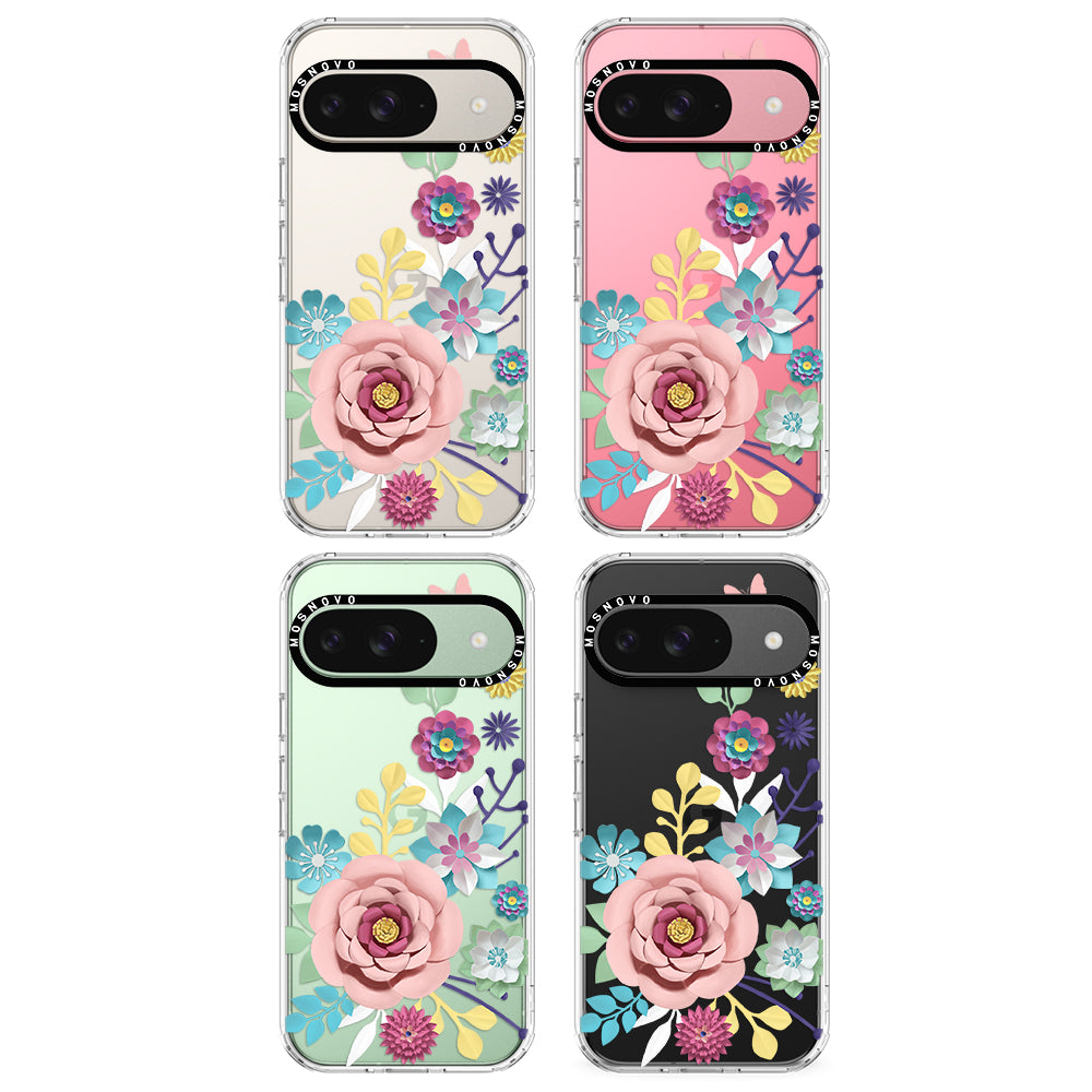 3D Floral Phone Case - Google Pixel 9 Case