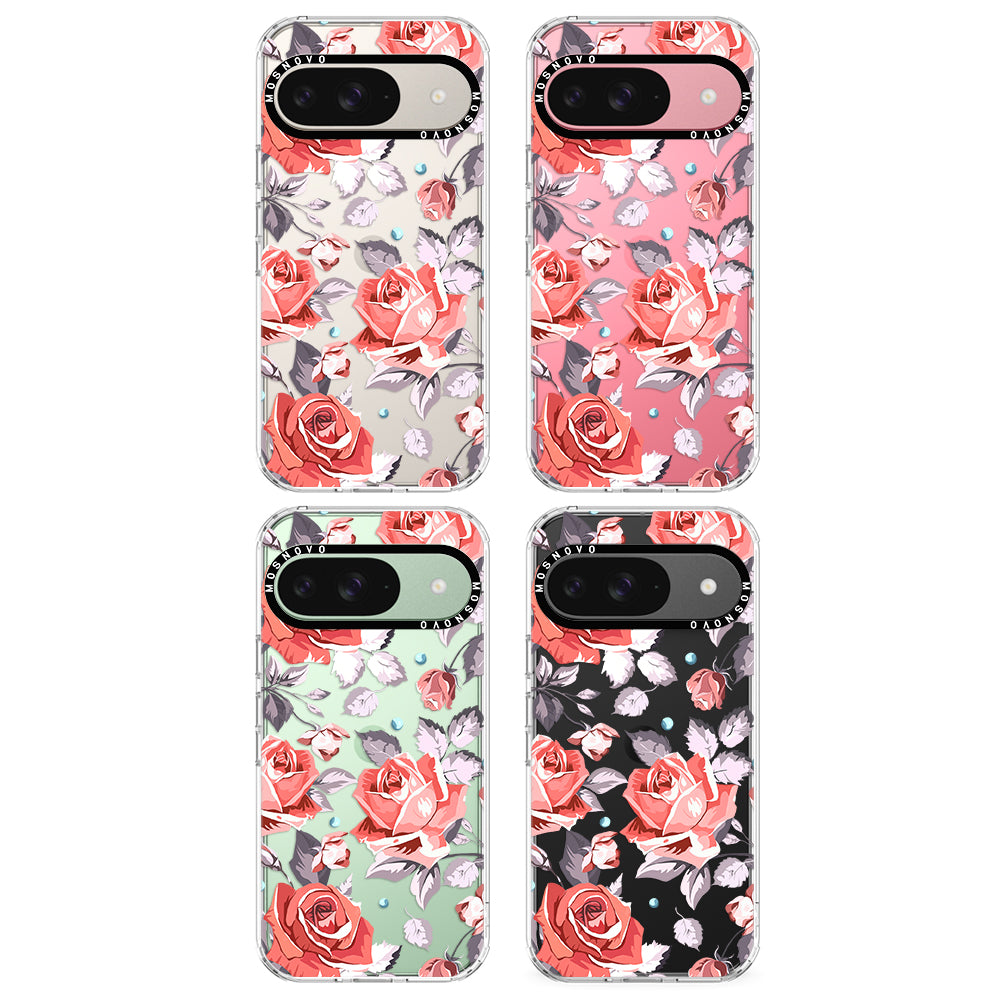 Retro Floral Phone Case - Google Pixel 9 Case