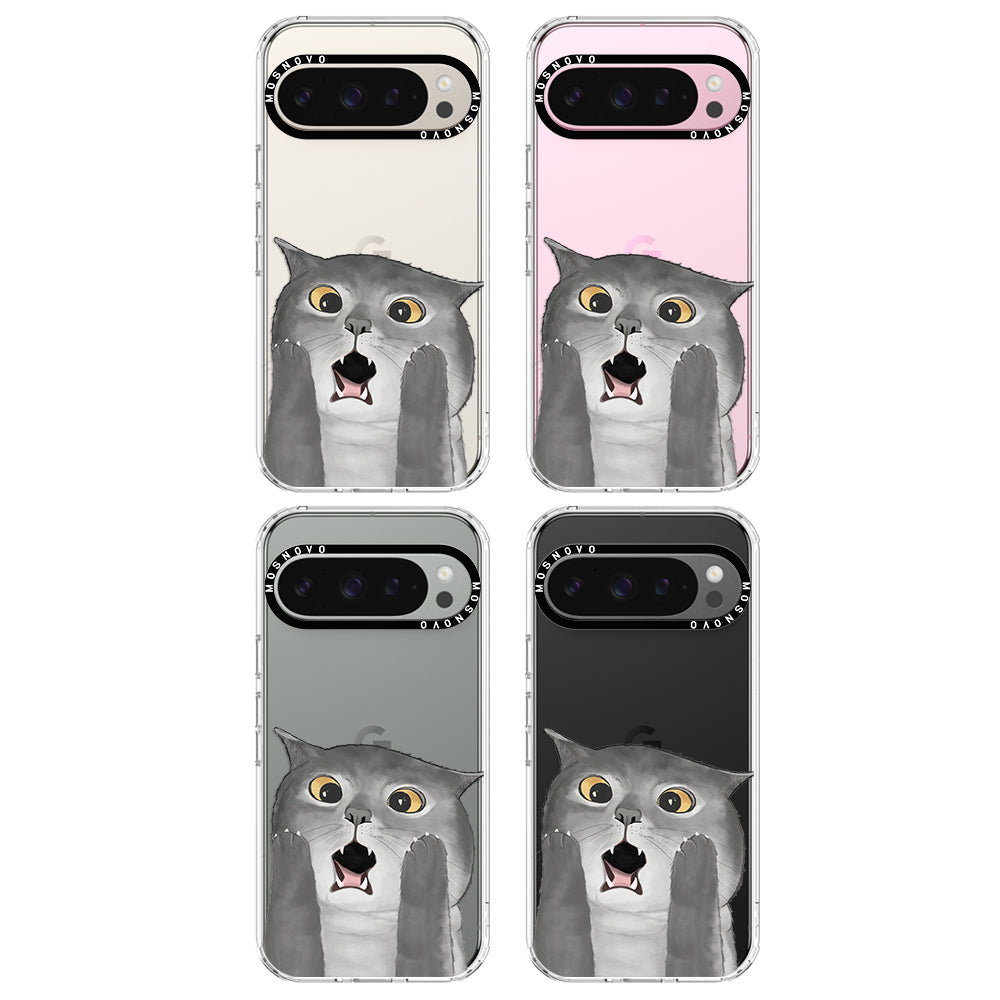 OMG Cat Phone Case - Google Pixel 9 Pro Case