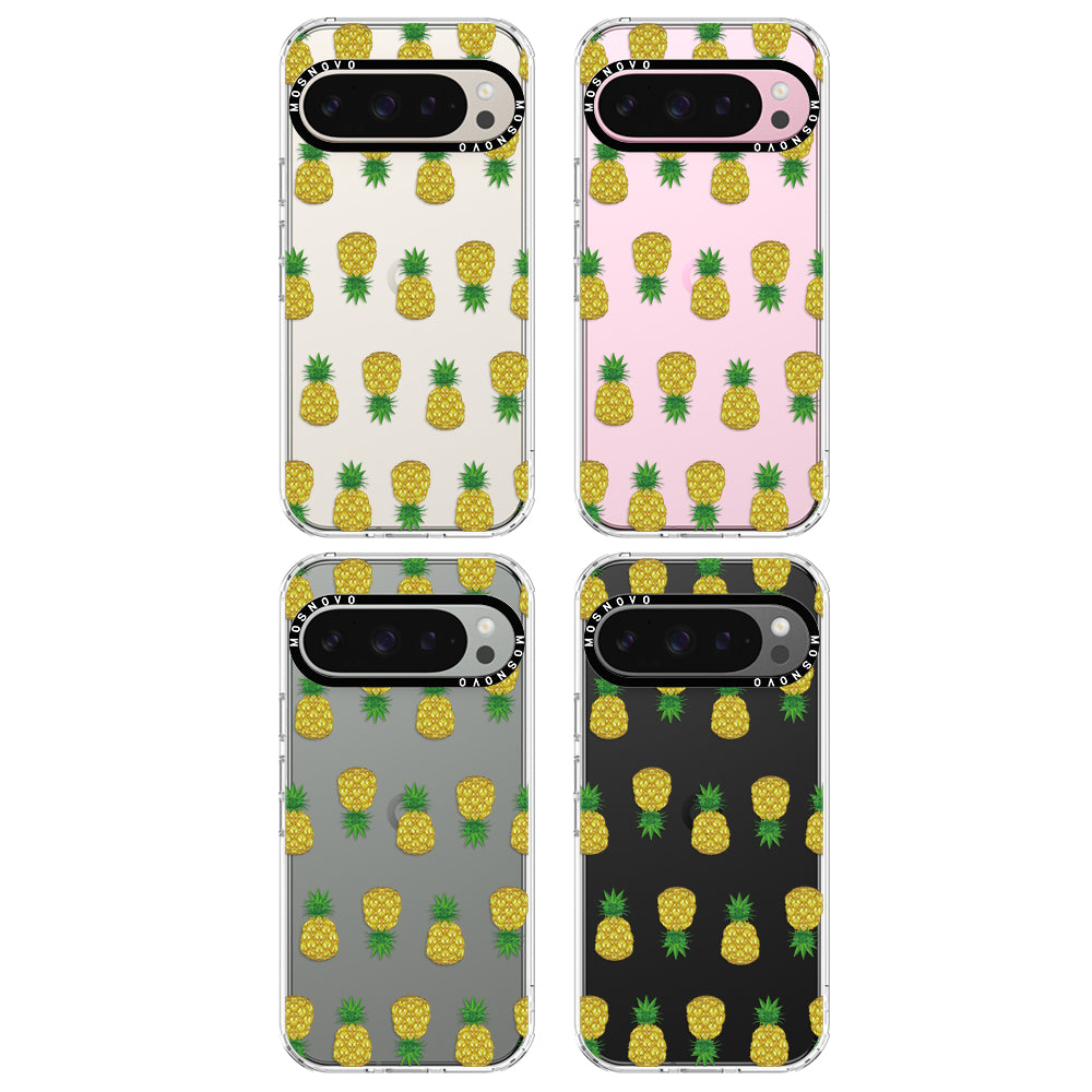 Cute Hawaiian Pineapple Phone Case - Google Pixel 9 Pro Case