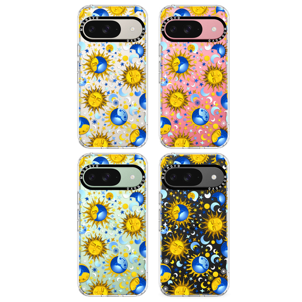 Celestial Sun Moon Phone Case - Google Pixel 9 Case