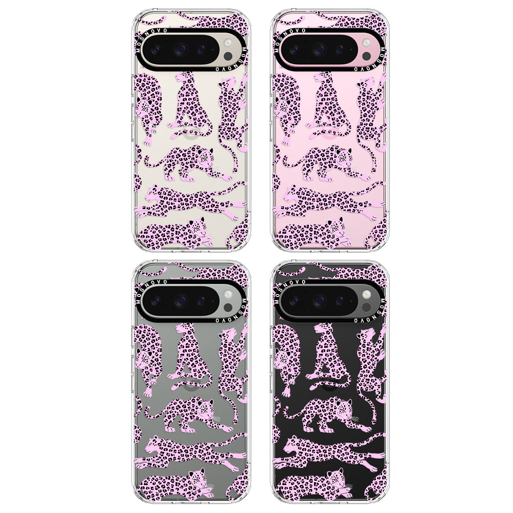 Pink Leopard Phone Case - Google Pixel 9 Pro Case