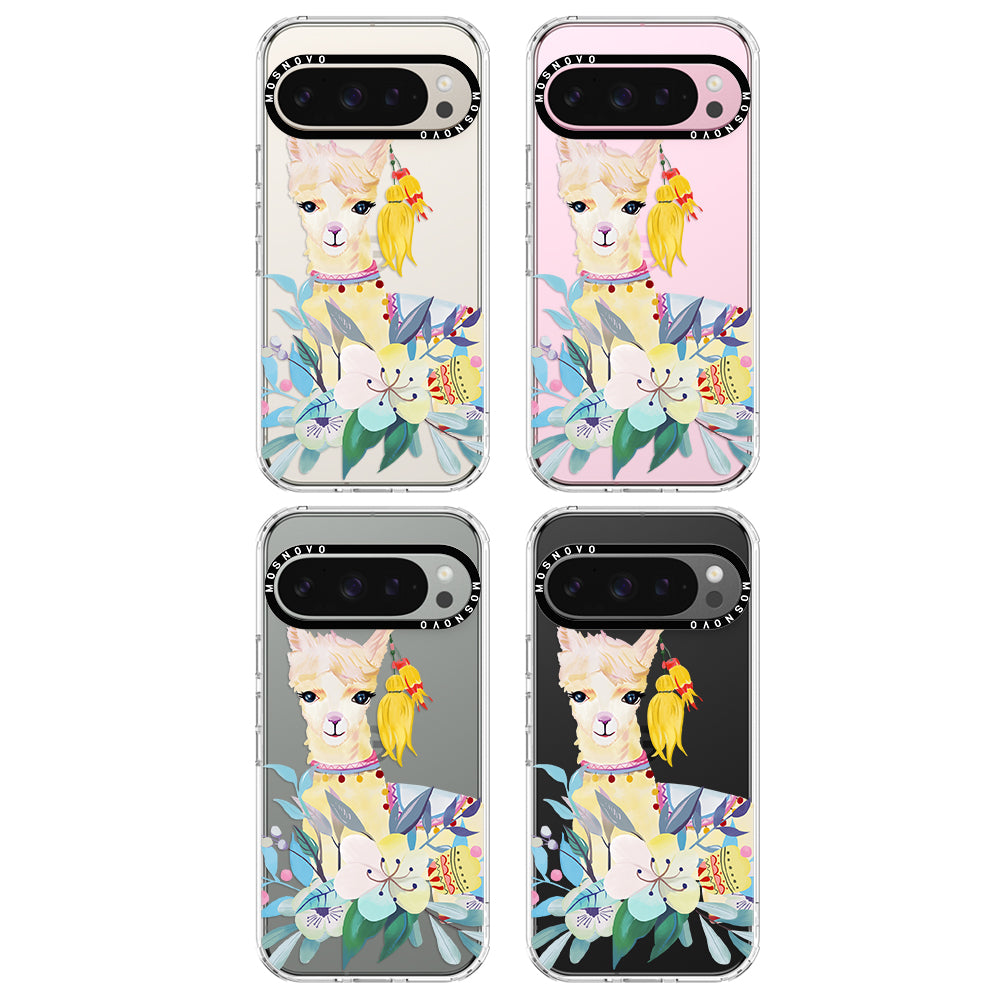 Boho Llama Phone Case - Google Pixel 9 Pro Case