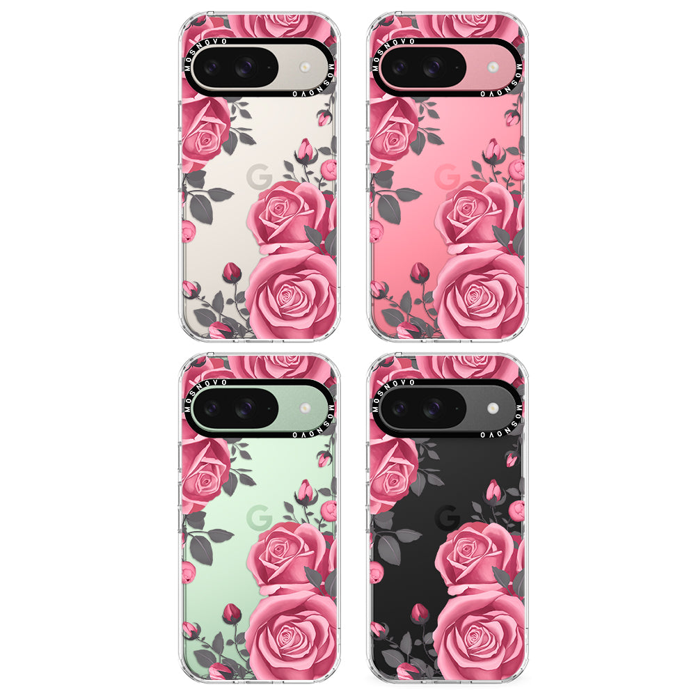 Viva Magenta Flower Phone Case - Google Pixel 9 Case