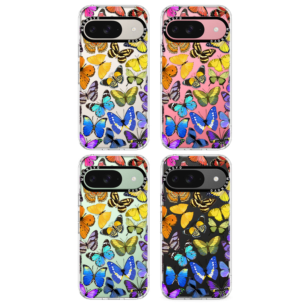 Rainbow Butterfly Phone Case - Google Pixel 9 Case