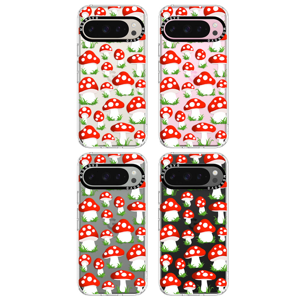 Cute Mushroom Phone Case - Google Pixel 9 Pro Case