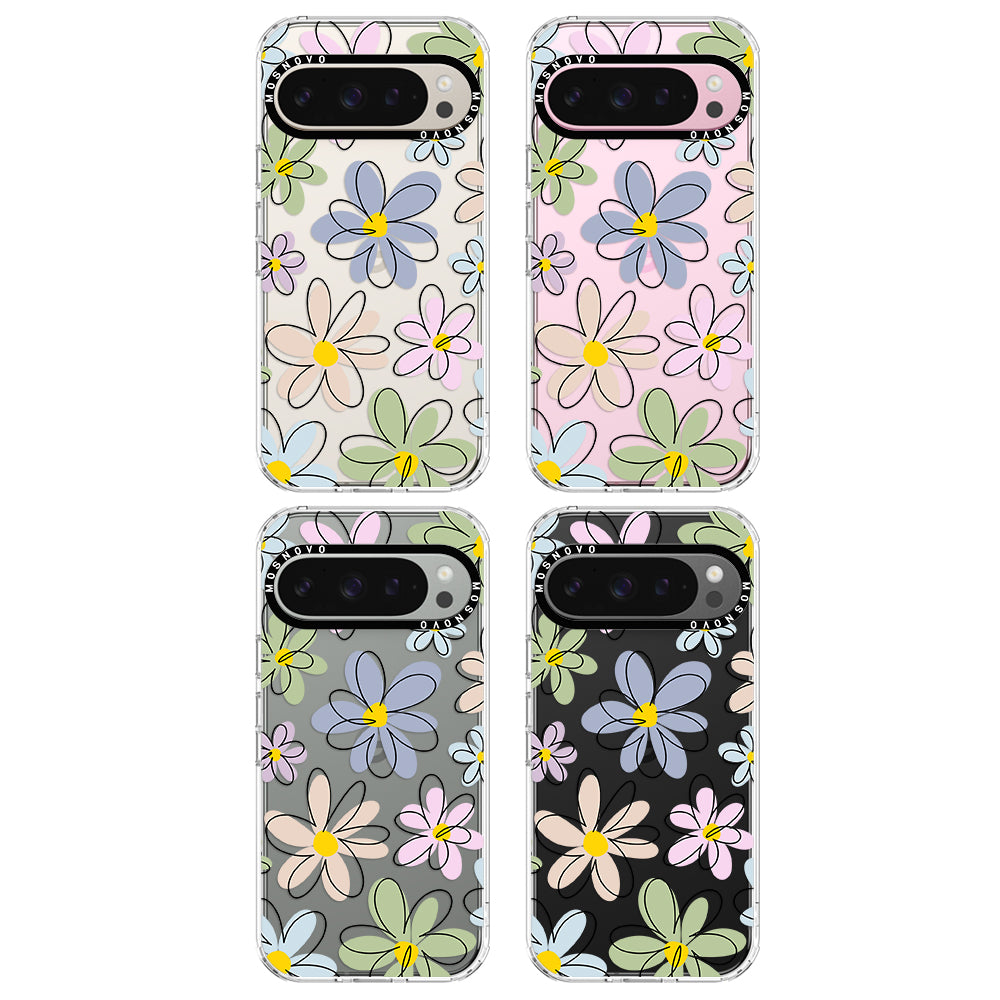 Linear Blooms Phone Case - Google Pixel 9 Pro Case