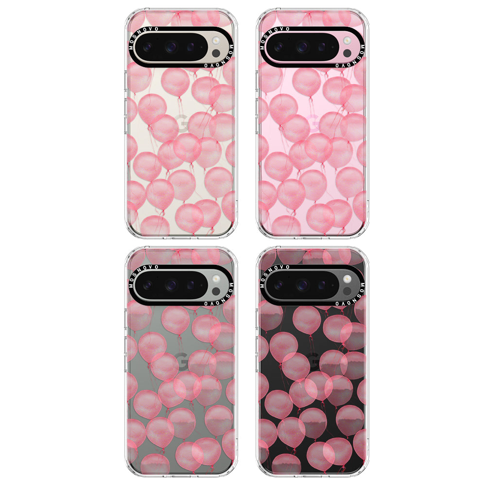 Pink Ballons Phone Case - Google Pixel 9 Pro Case