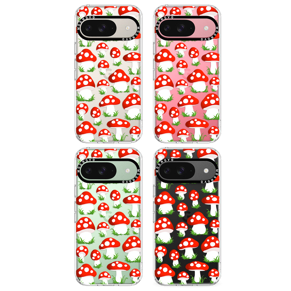 Cute Mushroom Phone Case - Google Pixel 9 Case