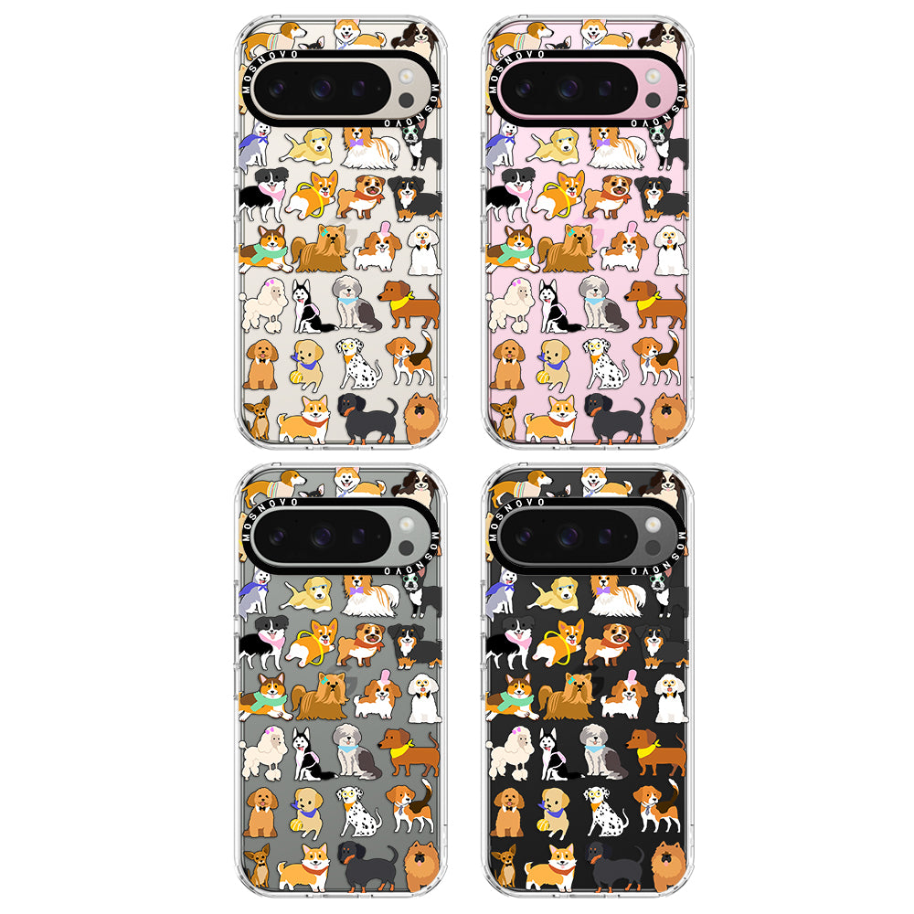 Cute Dogs Phone Case - Google Pixel 9 Pro Case