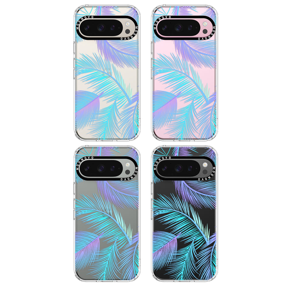 Gradient Tropical Palm Leaf Phone Case - Google Pixel 9 Pro Case