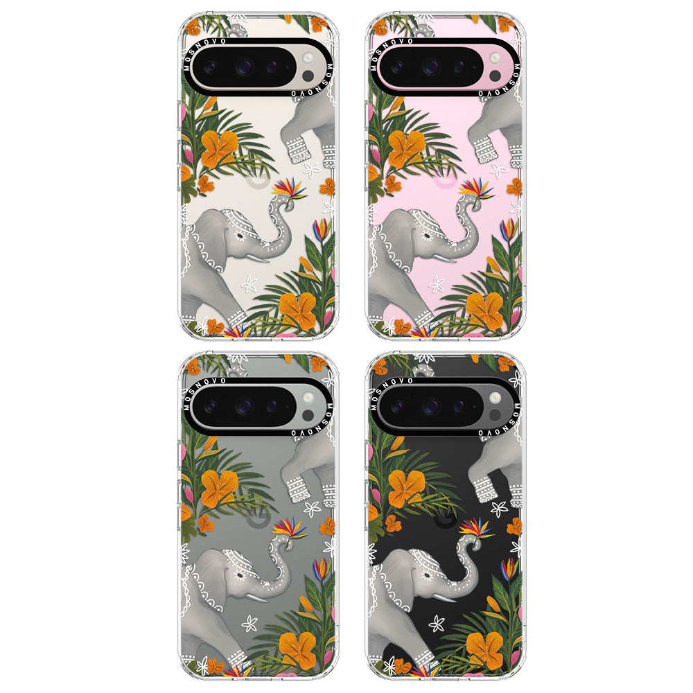 Tribal Elephant Phone Case - Google Pixel 9 Pro Case