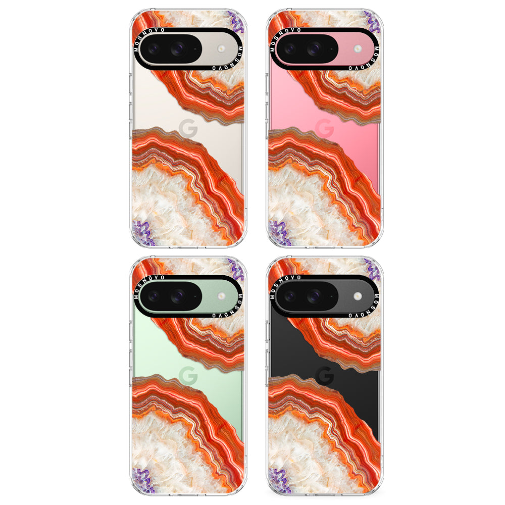 Red Agate Phone Case - Google Pixel 9 Case