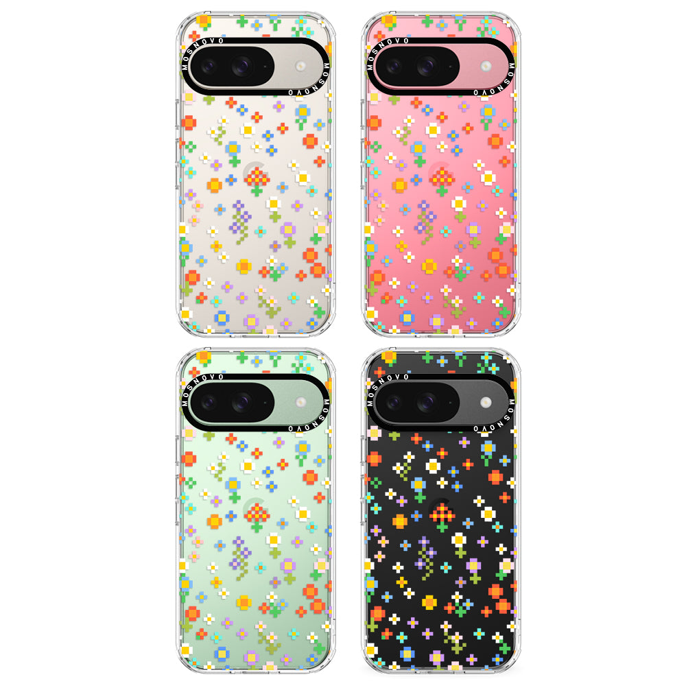 Pixel-Floral Phone Case - Google Pixel 9 Case