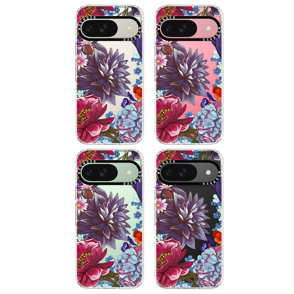 Lilac Floral Phone Case - Google Pixel 9 Case