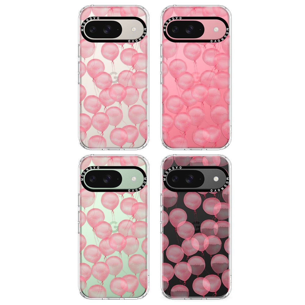 Pink Ballons Phone Case - Google Pixel 9 Case