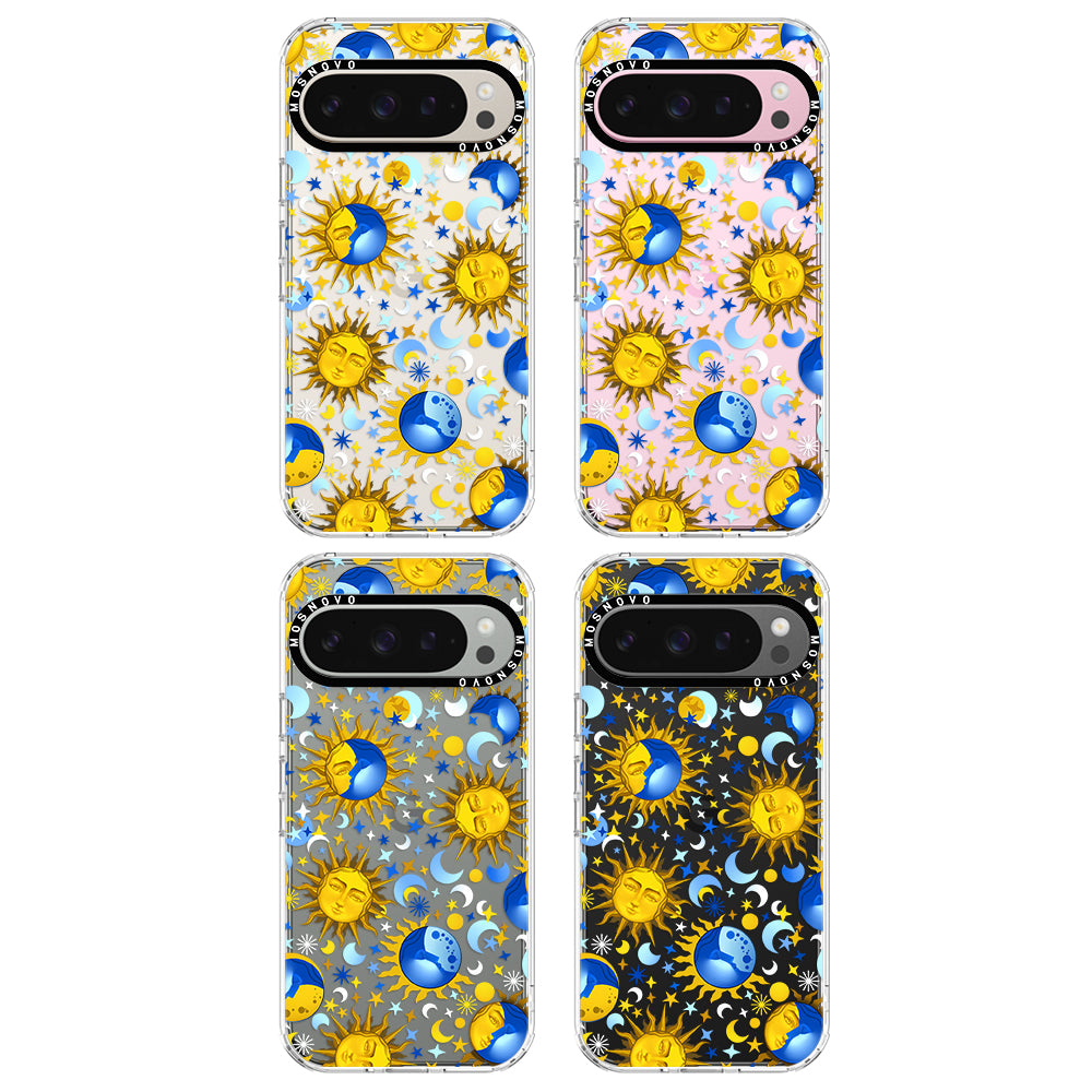 Celestial Sun Moon Phone Case - Google Pixel 9 Pro Case