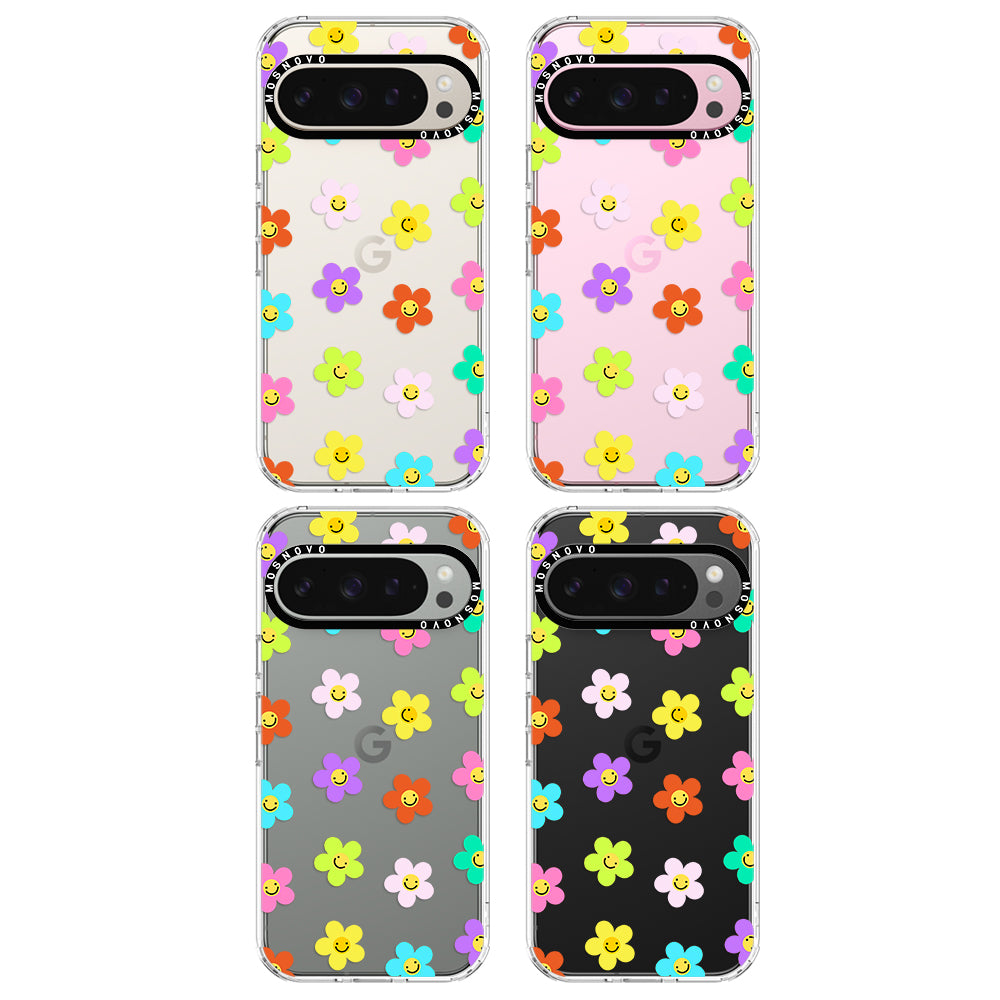 Smile Floral Phone Case - Google Pixel 9 Pro Case