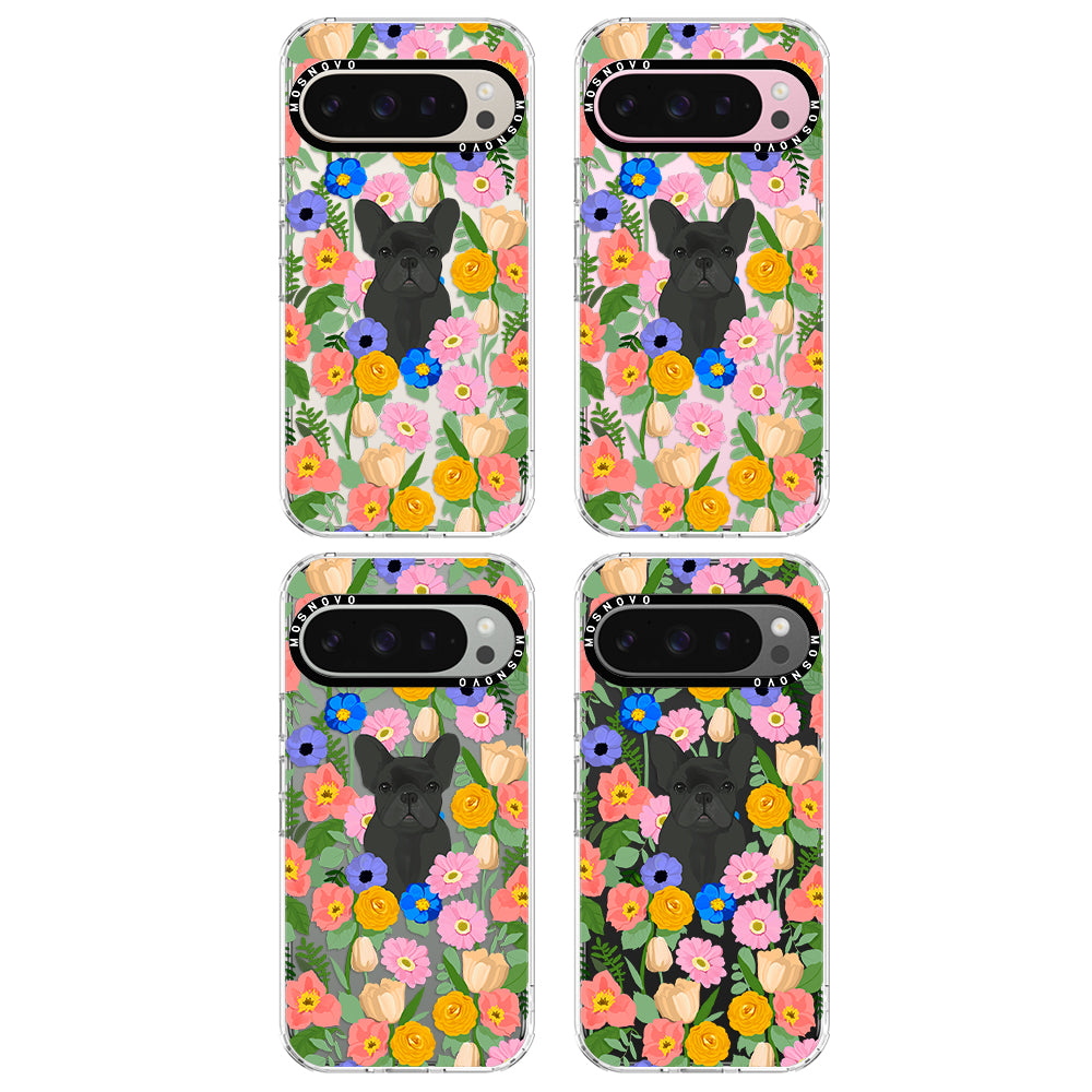 French Bulldog Garden Phone Case - Google Pixel 9 Pro Case