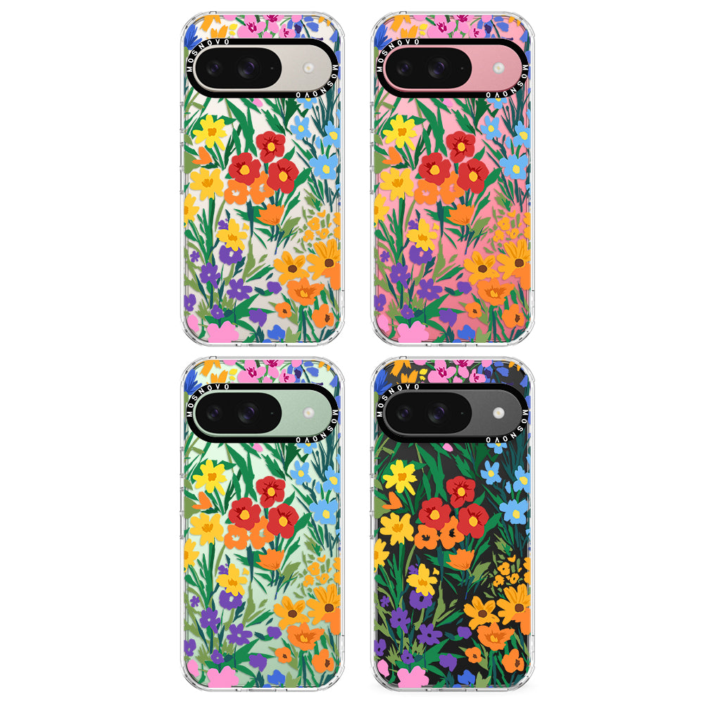 Spring Botanical Flower Phone Case - Google Pixel 9 Case