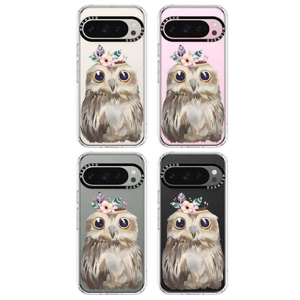 Cute Owl Phone Case - Google Pixel 9 Pro Case