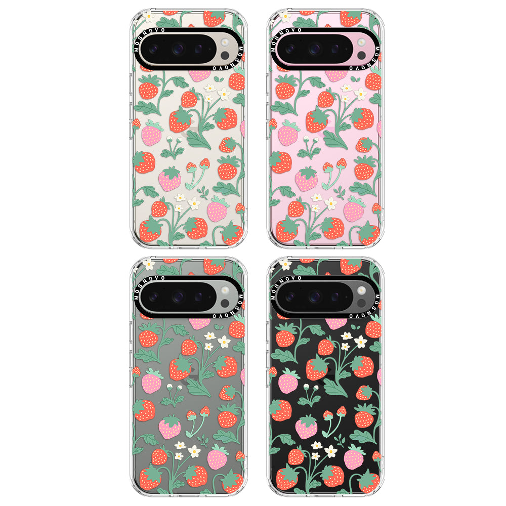 Strawberry Garden Phone Case - Google Pixel 9 Pro Case