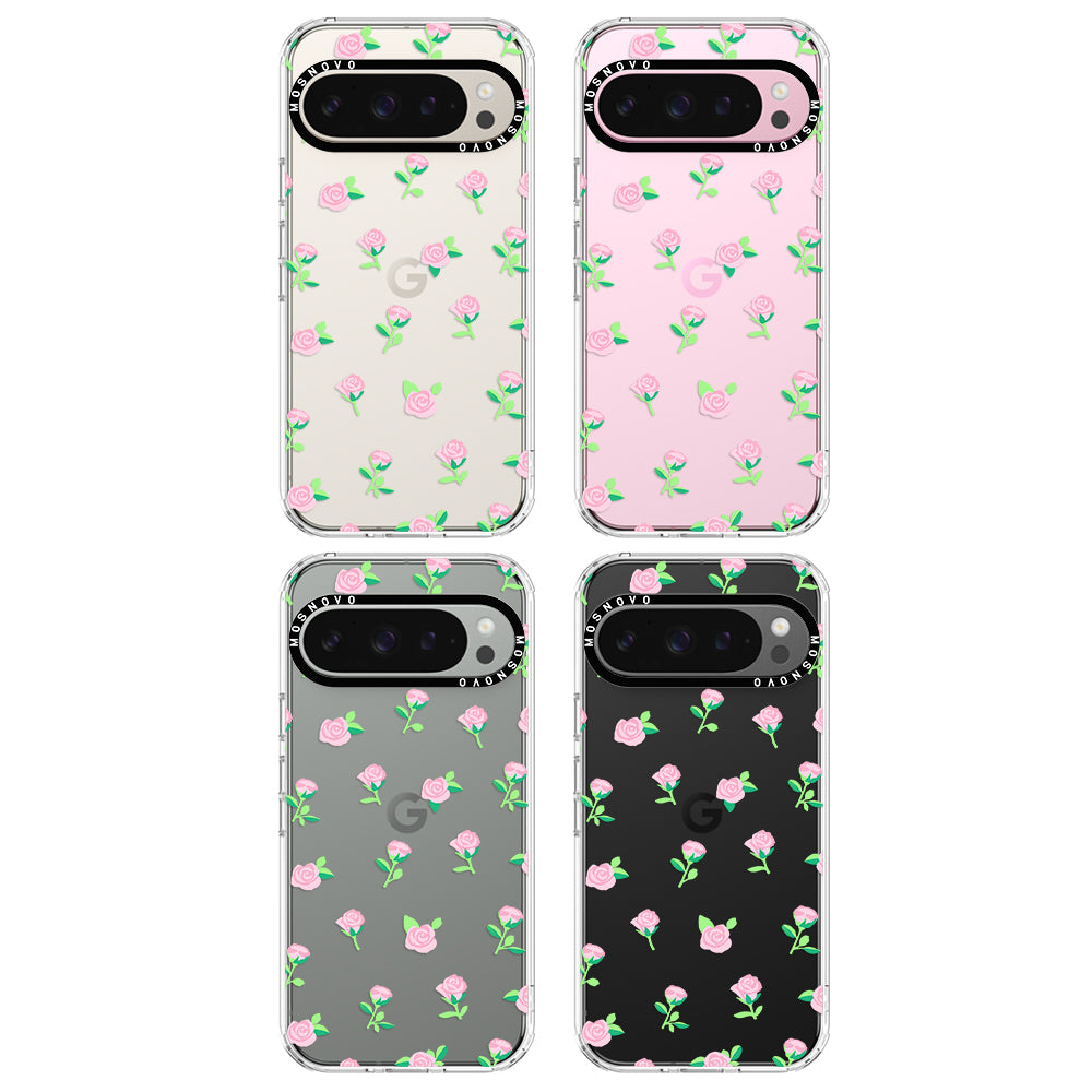 Little Pink Rose Phone Case - Google Pixel 9 Pro Case