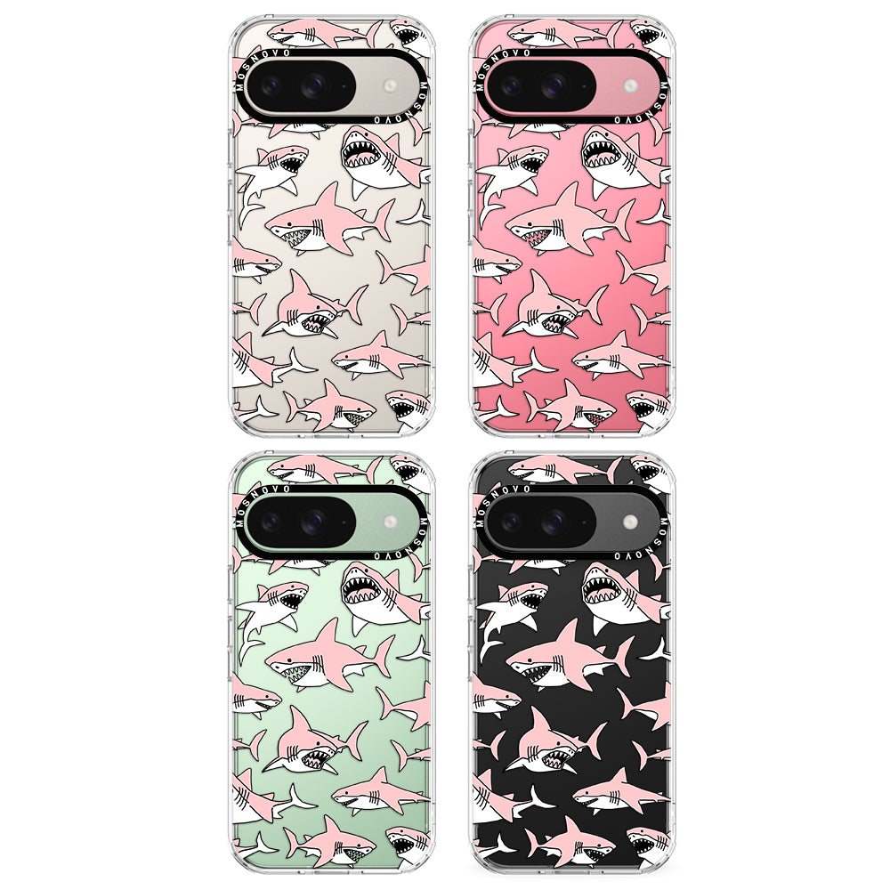 Pink Shark Phone Case - Google Pixel 9 Case