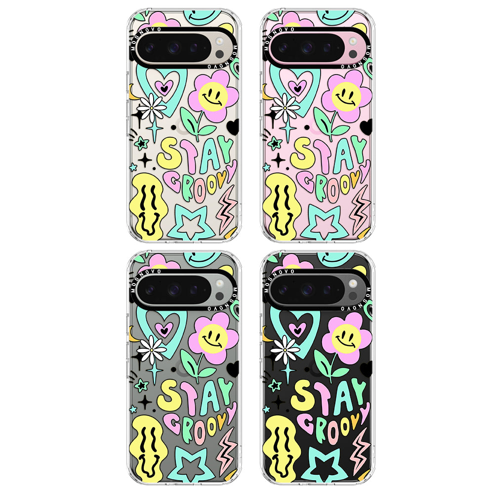 Stay Groovy Phone Case - Google Pixel 9 Pro Case