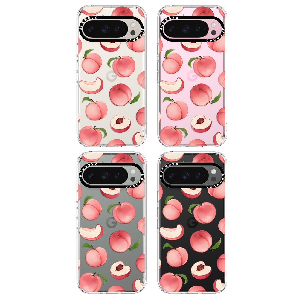 Cute Peach Phone Case - Google Pixel 9 Pro Case