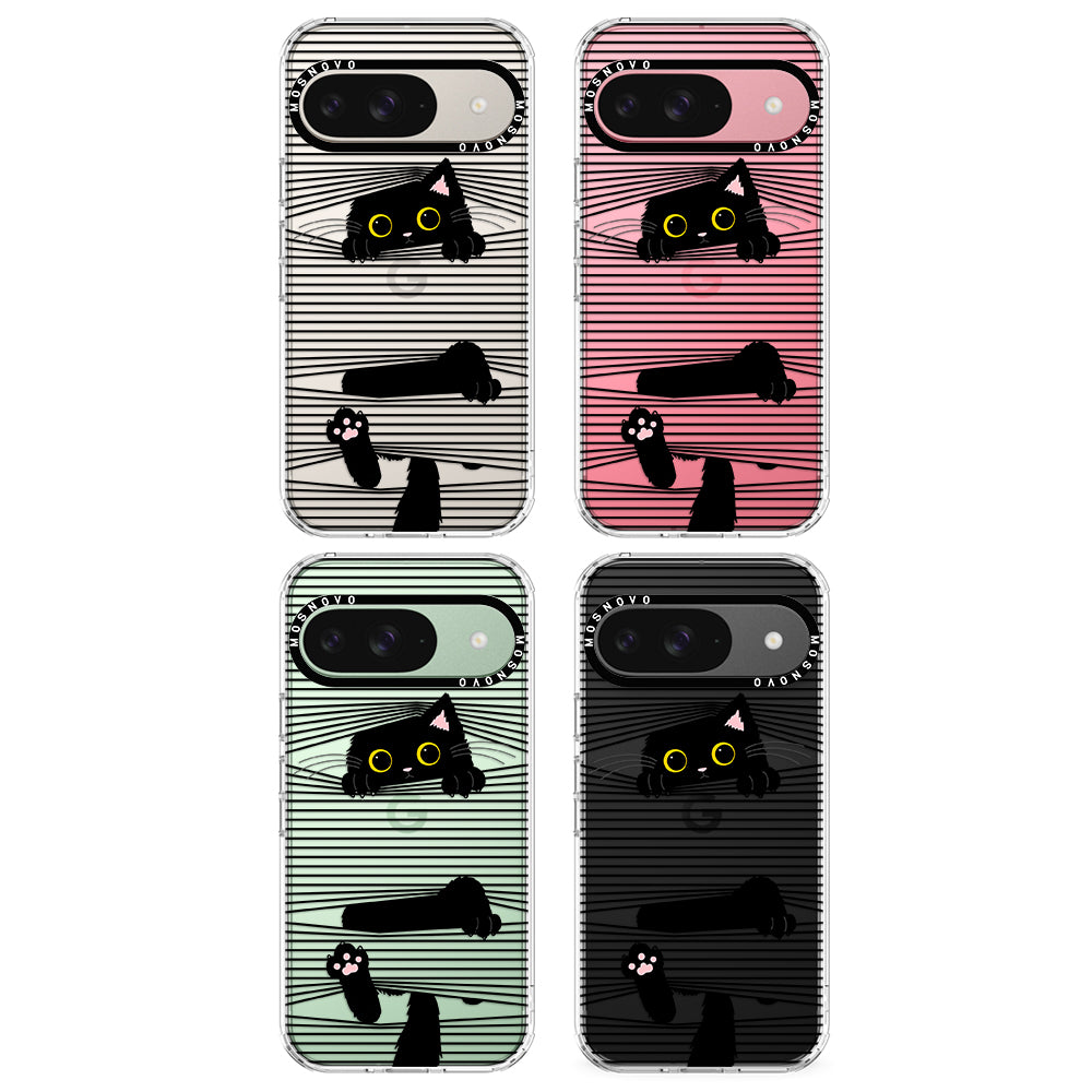 Hidden Black Cat Phone Case - Google Pixel 9 Case