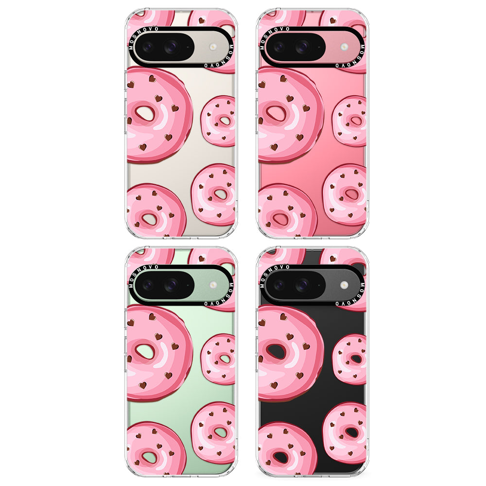 Pink Donuts Phone Case - Google Pixel 9 Case