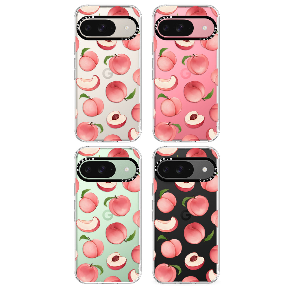 Cute Peach Phone Case - Google Pixel 9 Case