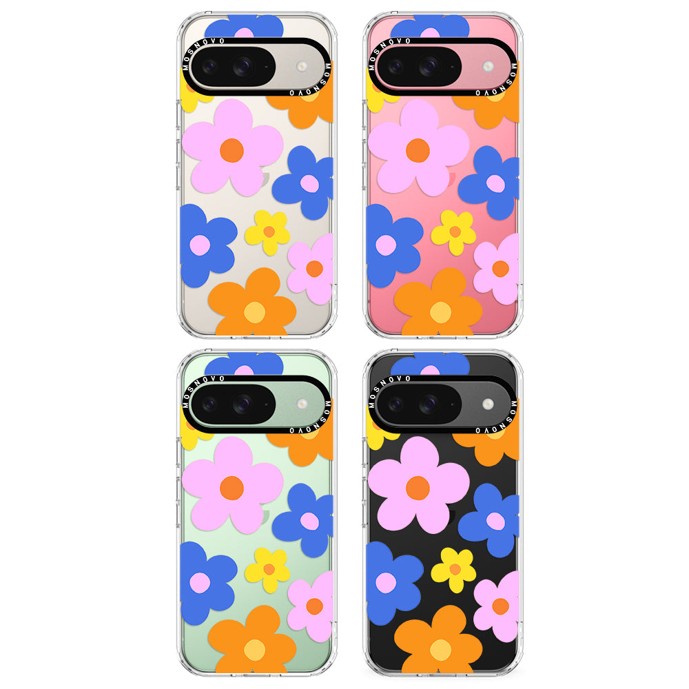 60's Groovy Flower Phone Case - Google Pixel 9 Case