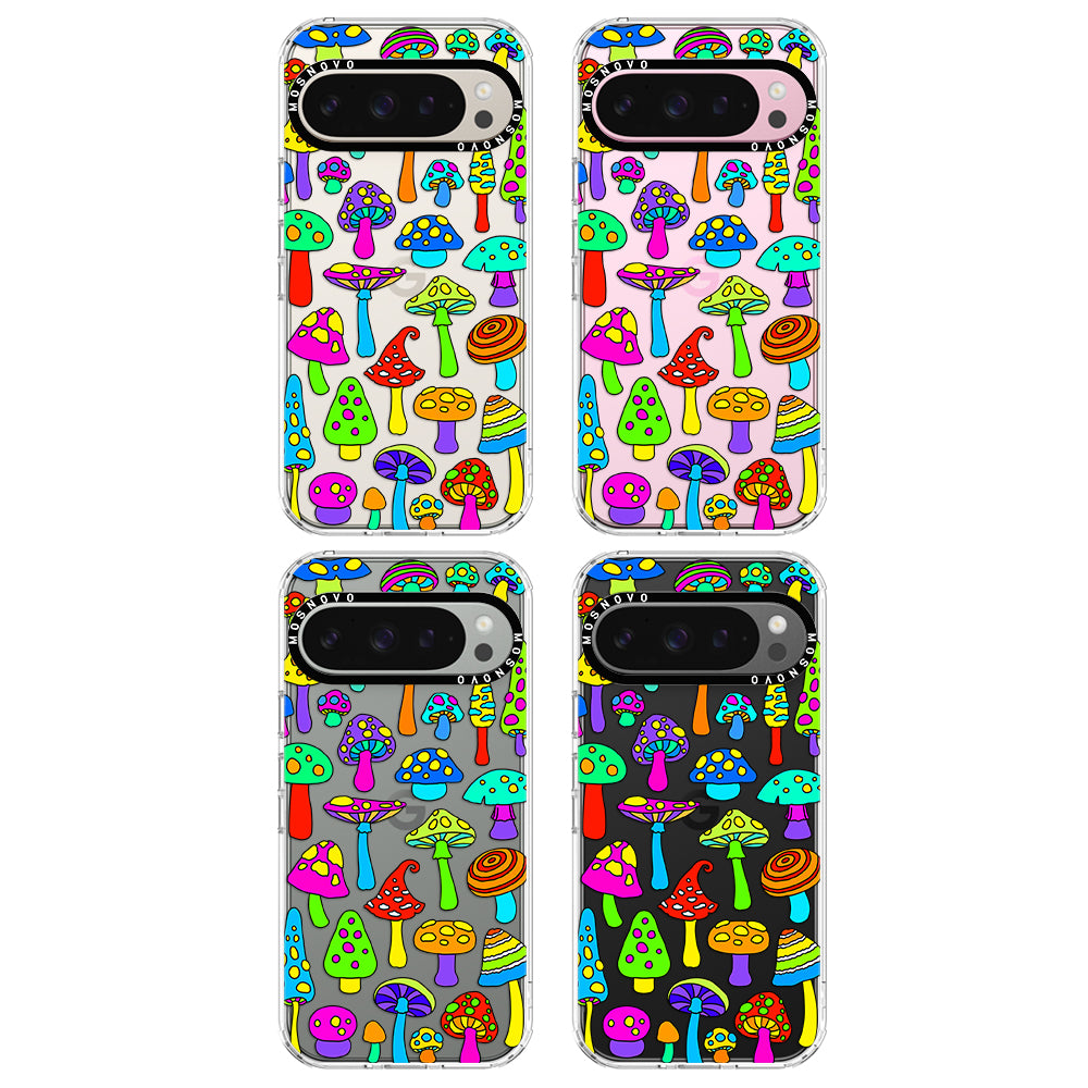 Trippy Wild Mushroom Phone Case - Google Pixel 9 Pro Case