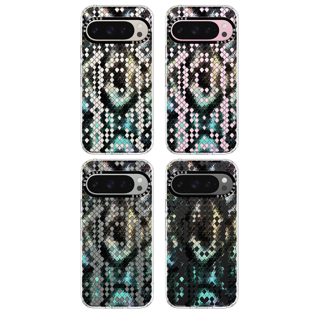 Rainbow Snake Print Phone Case - Google Pixel 9 Pro Case