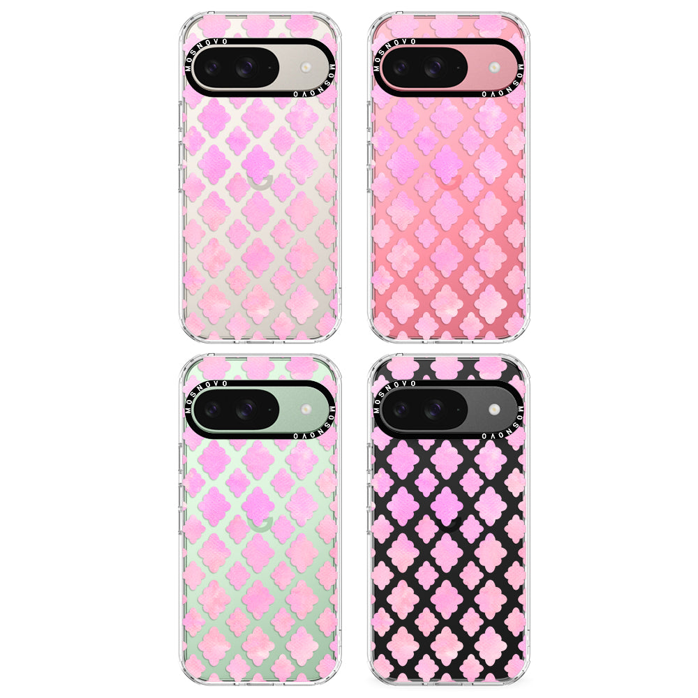 Pink Flower Diamond Phone Case - Google Pixel 9 Case