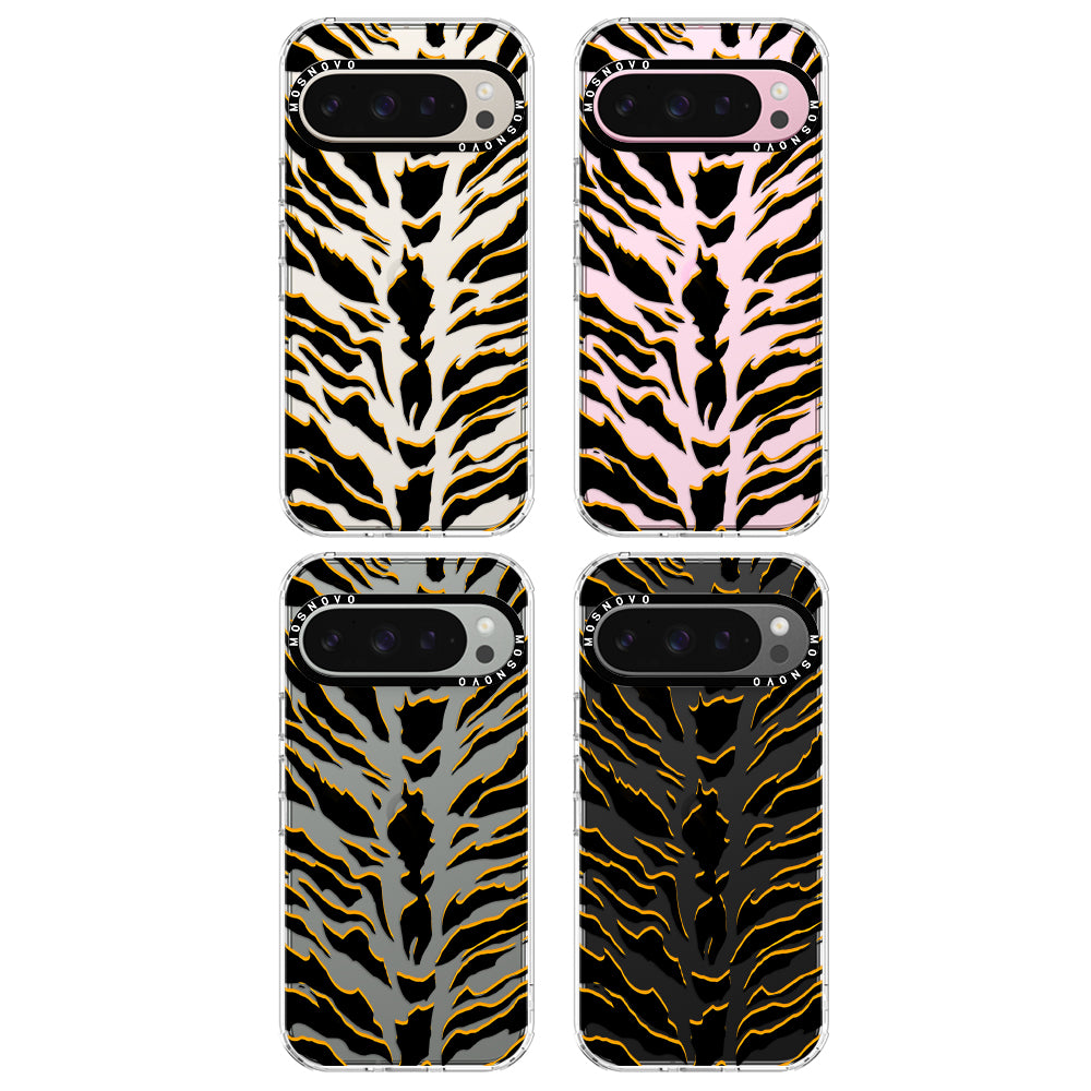 Tiger Print Phone Case - Google Pixel 9 Pro Case