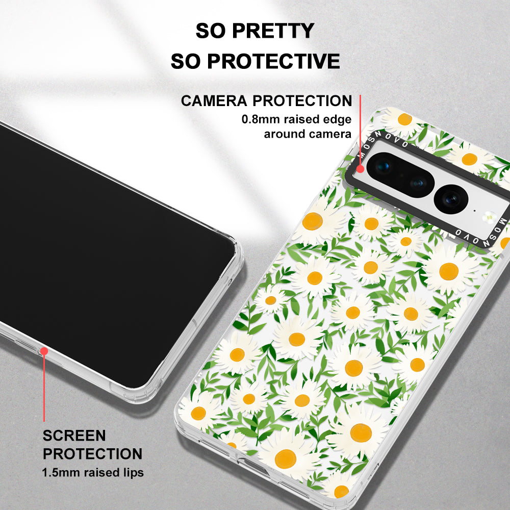 Daisies Phone Case - Google Pixel 7 Pro Case