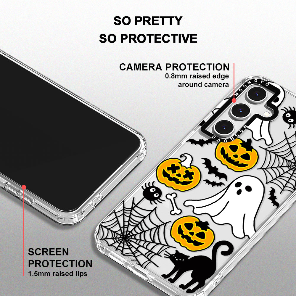 Halloween Pumpkin Phone Case - Samsung Galaxy S24 FE Case - MOSNOVO