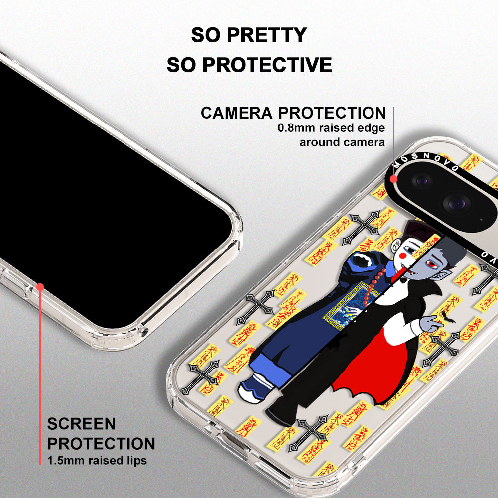 Vampire Vs Jiangshi Phone Case - Google Pixel 9 Case