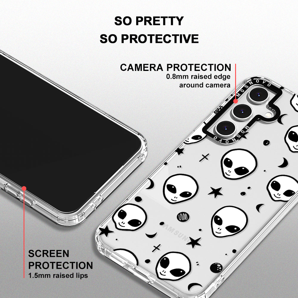 Cute Alien Phone Case - Samsung Galaxy S24 FE Case - MOSNOVO